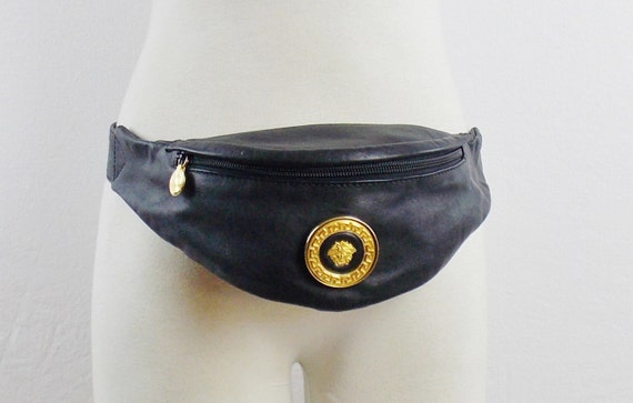 Vintage GIANNI VERSACE FANNY Pack Bum Bag Wth by Douvintage