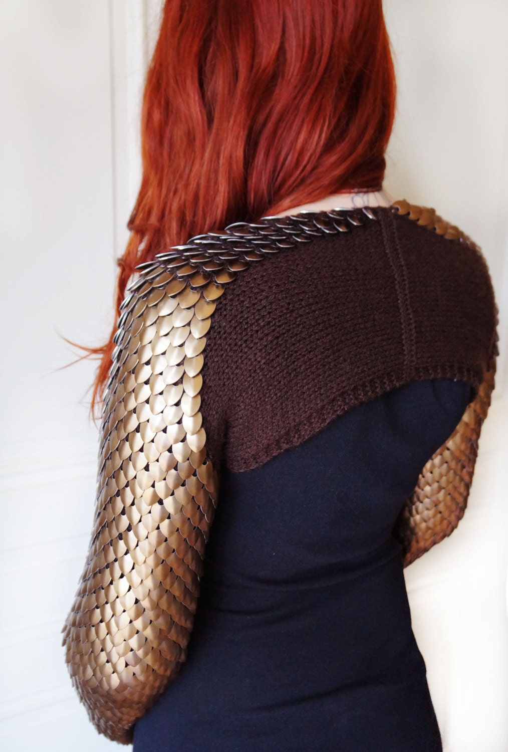 Scale Mail Armor Scale Mail Shrug Scale Mail by Silmarilclothing