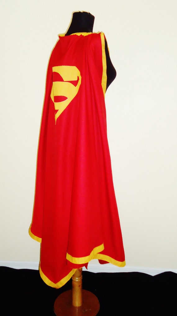Supergirl-Inspired Retro Cape