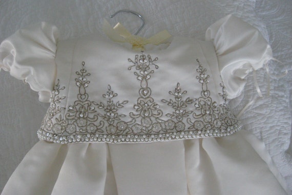 wedding dress conversion christening gown