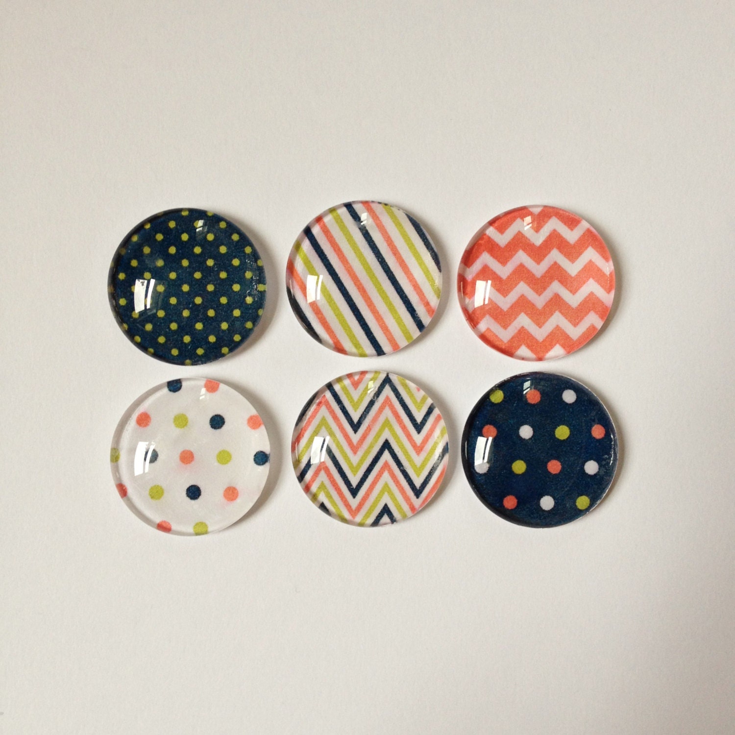 Set of 6 // Glass // Fridge // Refrigerator