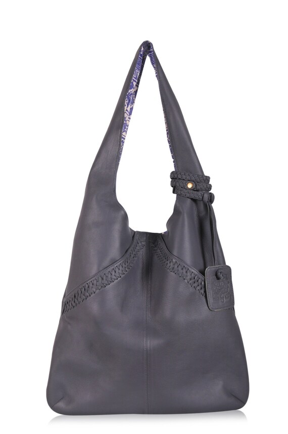 VENICE. Leather shoulder bag / leather tote bag / leather bags