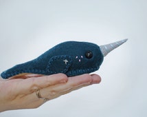 narwhal whale stuffed animal