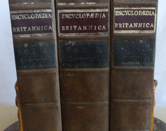3 Volume Set of Encyclopaedia Britannica