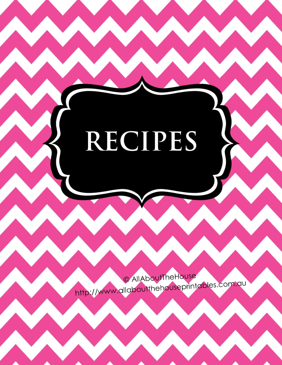 binder cover page template