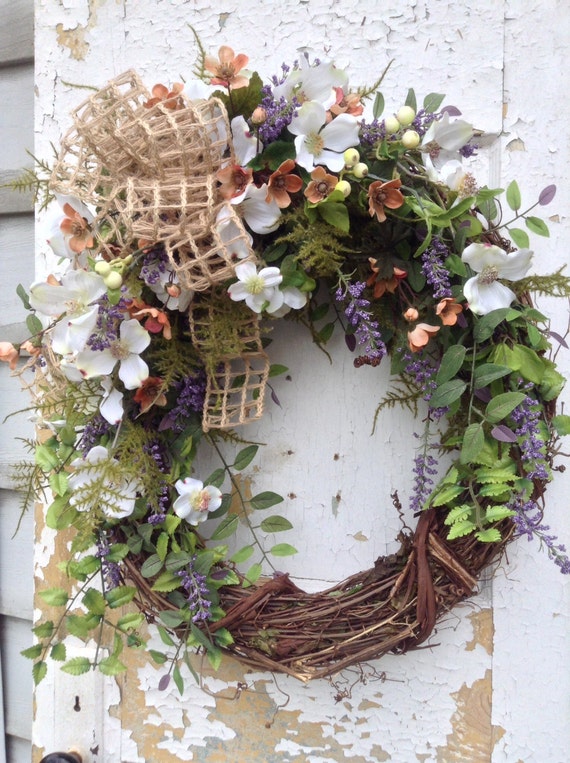 Year Round Wreath Door Decor Rustic Decor By Flowerpowerohio