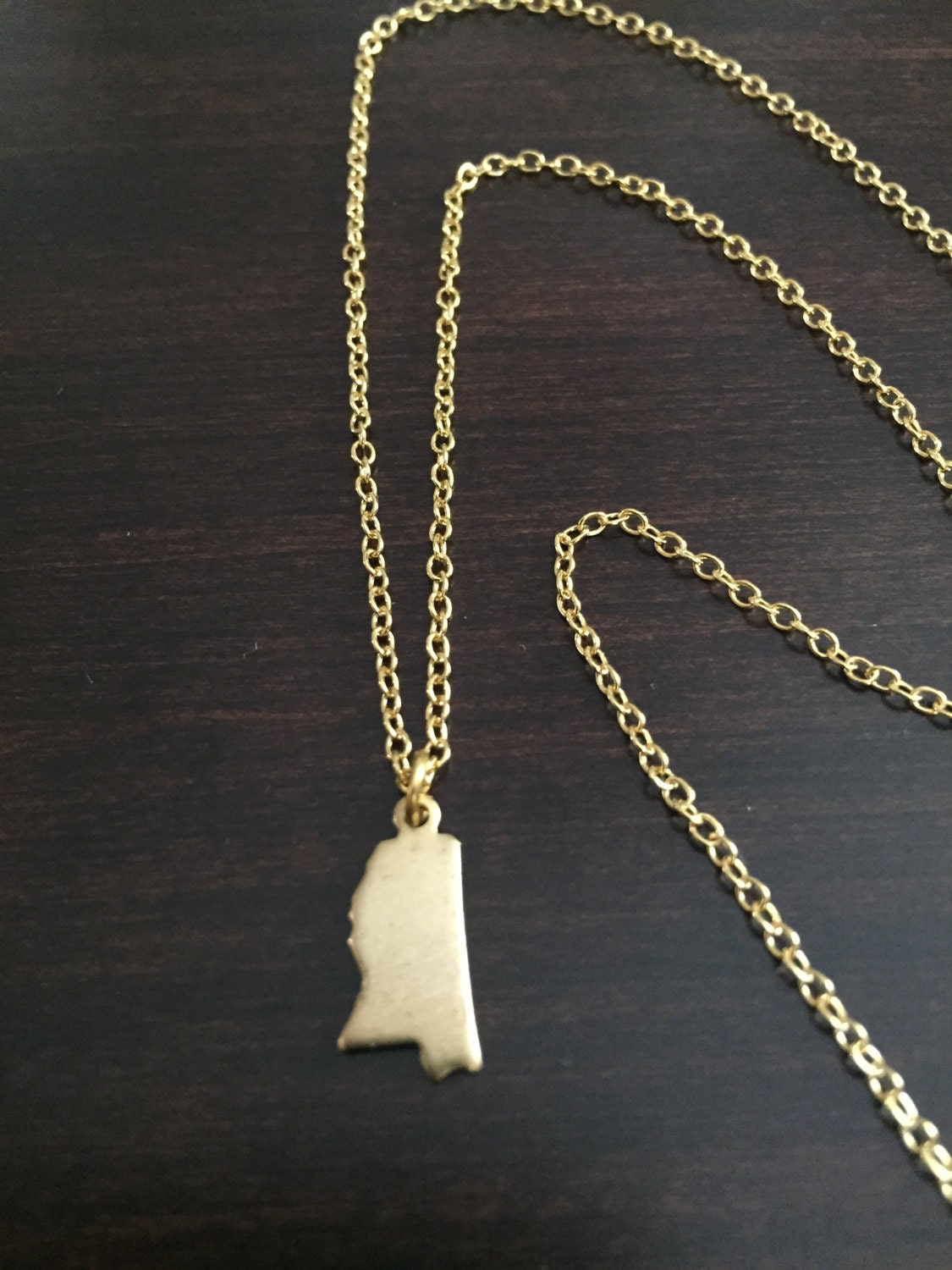 Mississippi Necklace Mississippi gold Mississippi necklace