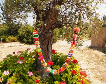 Multicolour Made To Order Pom Pom Garland Bunting Festival Cute