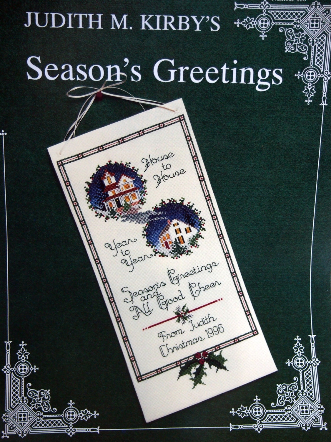 Season's Greetings By Judith M. Kirby Cross Stitch Pattern