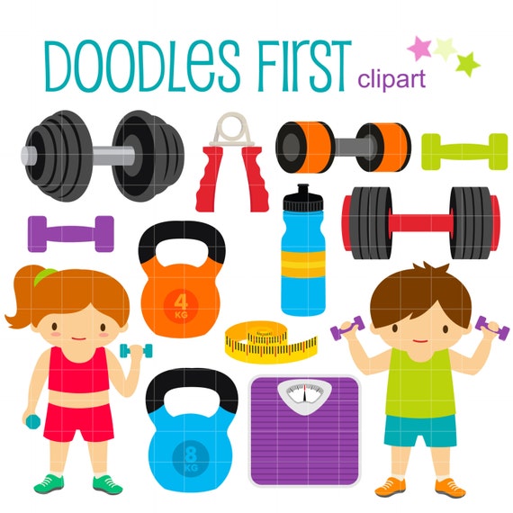 fitness gym clipart - photo #37