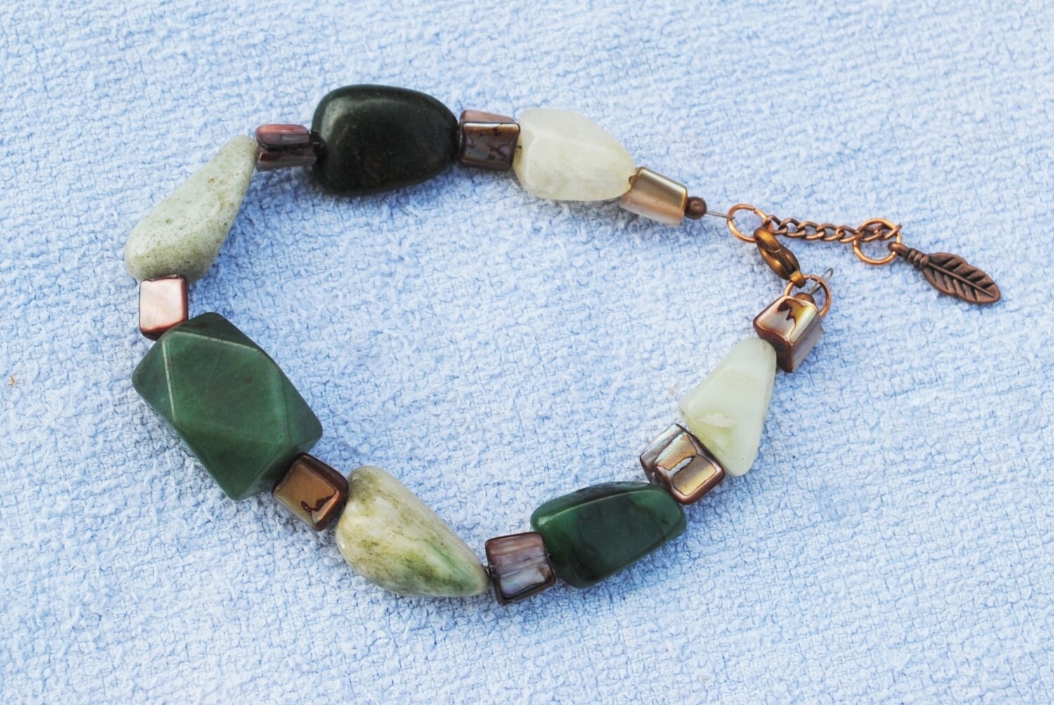 Green stone bracelet aventurine bracelet natural stone