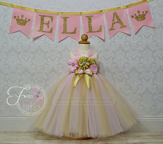 ... Gold Birthday Outfit, Girl Birthday Outfit, Girls Birthday Dress, Pink