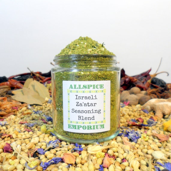 Israeli Za'atar Zahtar Seasoning Blend Middle by ALLSPICEEMPORIUM
