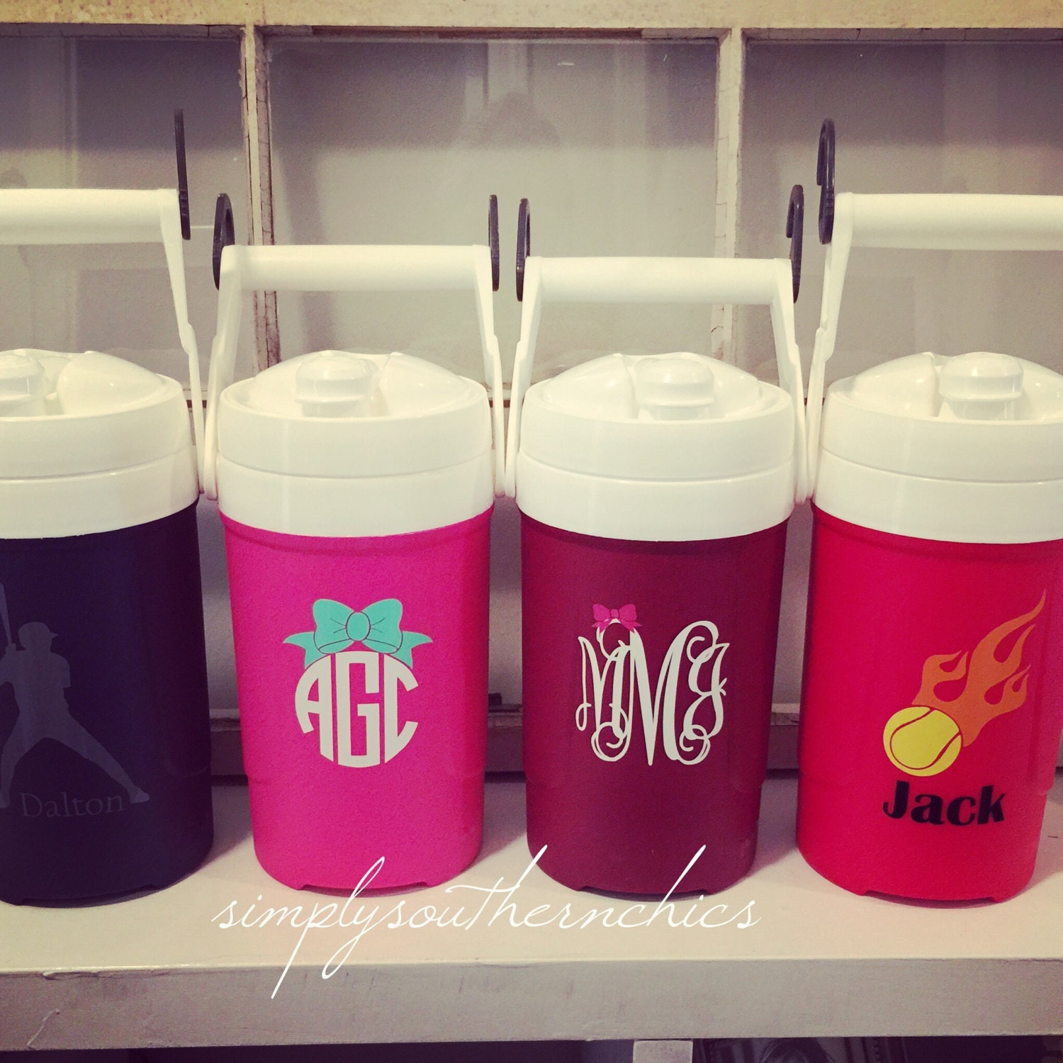 Personalized Water Jug Personalized Water by SimplySouthernChics