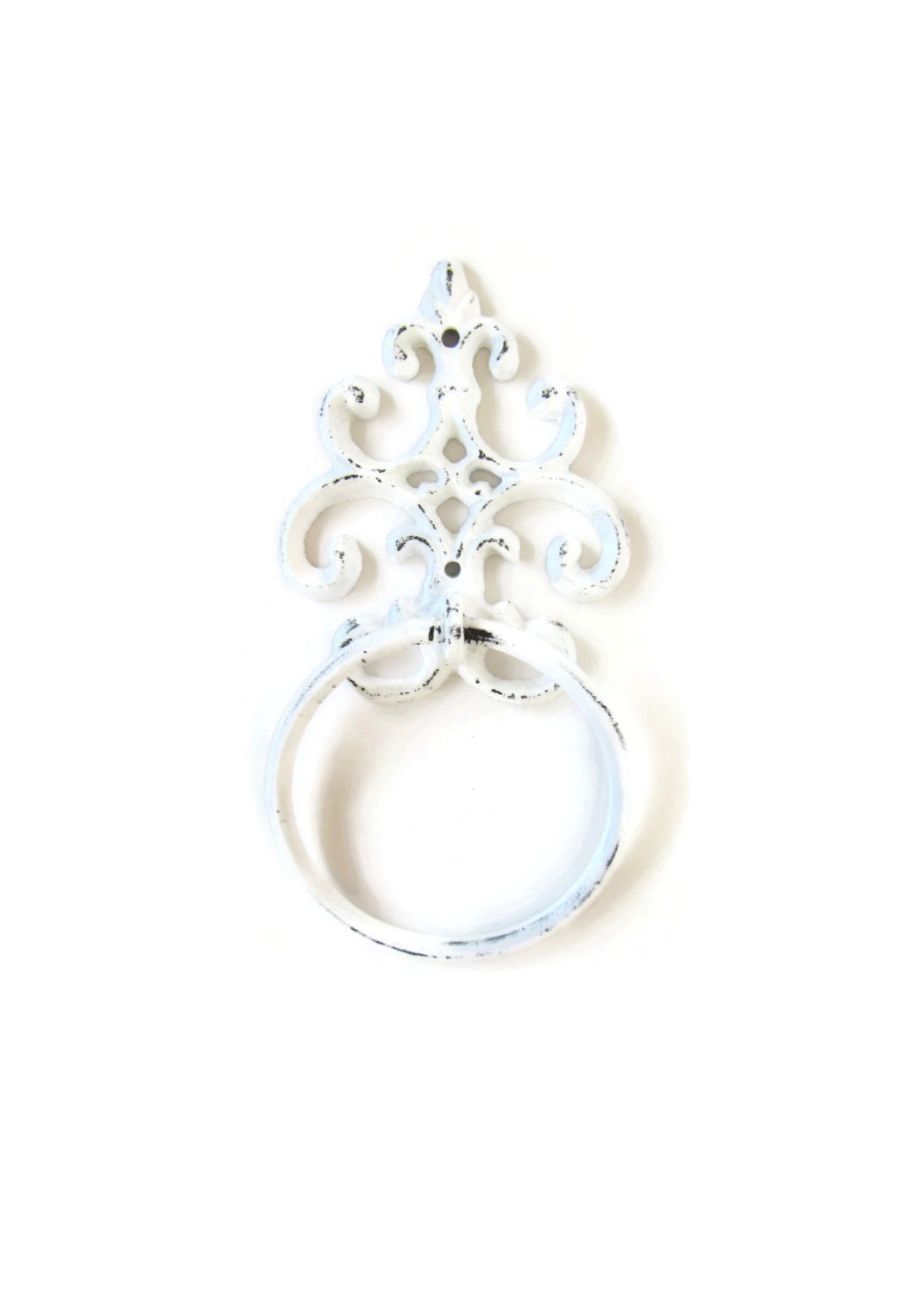 shabby chic towel ring bathroom towel holder by shabbyanchor shabby chic towel ring bathroom towel holder by shabbyanchor