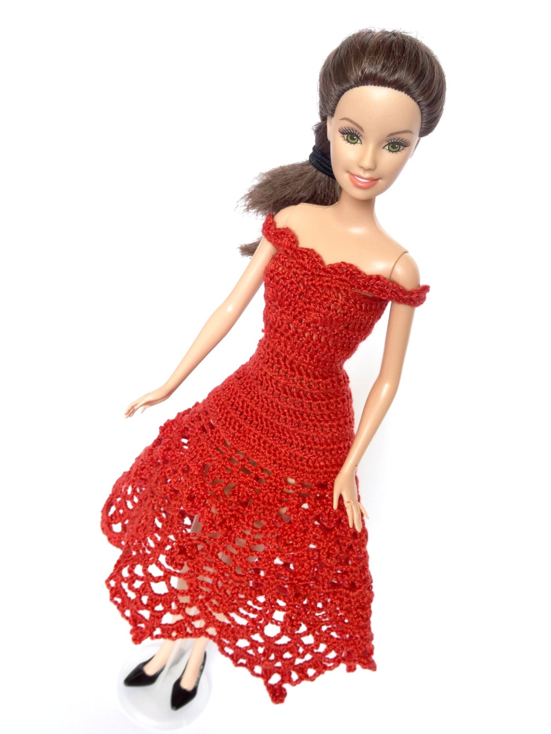 red dress barbie