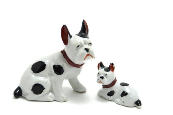 dog figurines made in occupied japan