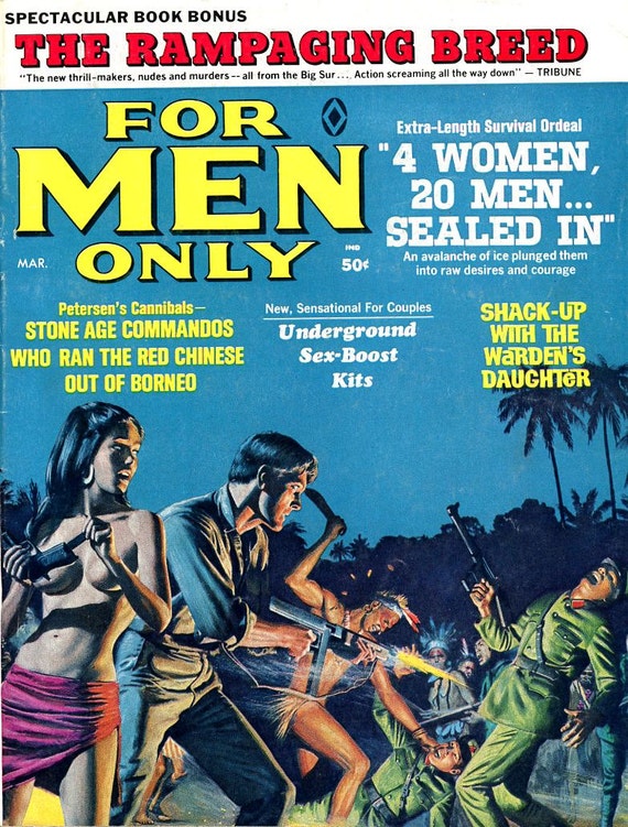 Magazine For Men Only 1969 Pin Ups Sensational By Girlography
