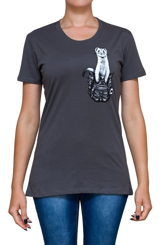 women's charcoal t shirt