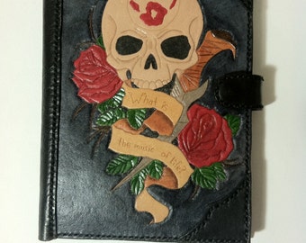 Dark Brotherhood Leather Kindle Case