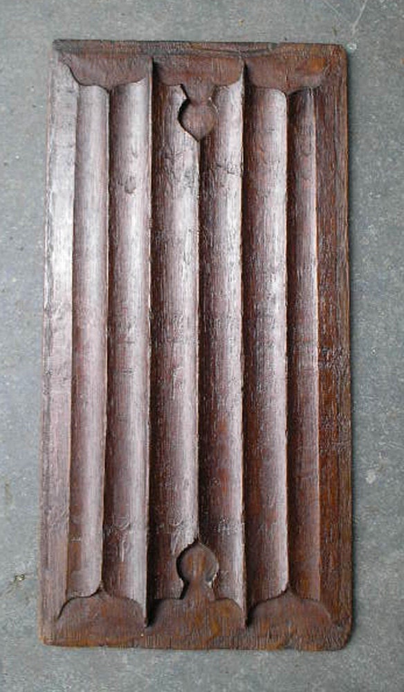 Fine 16th Century Tudor carved oak linenfold panel Henry VIII 1500’s ...