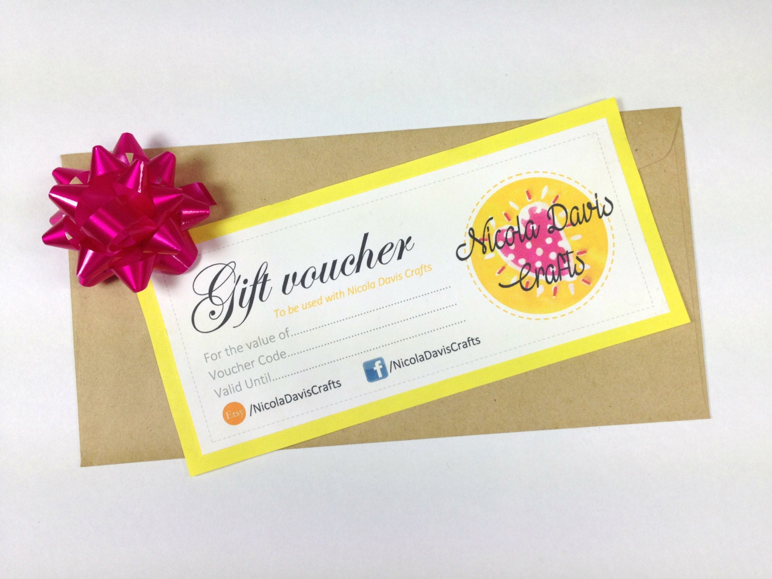 Womens gift voucher gift certificate gift cards for her