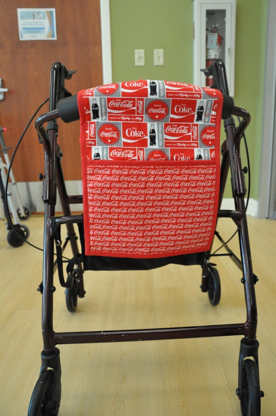 Walker Pocket Tote Bag For Elderly or by OnMuskratCreek on Etsy