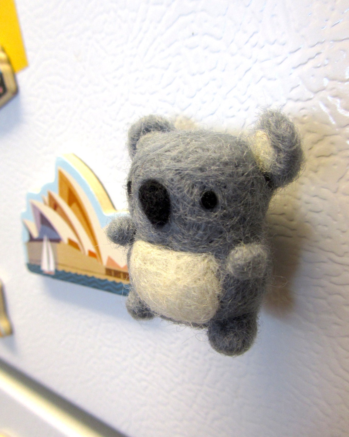 Needle Felted Koala Needle felted animals Koala bear