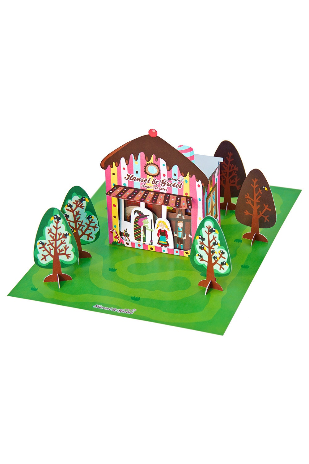 Hansel And Gretel Paper Theater Diy Paper Craft Kit By Pukaca