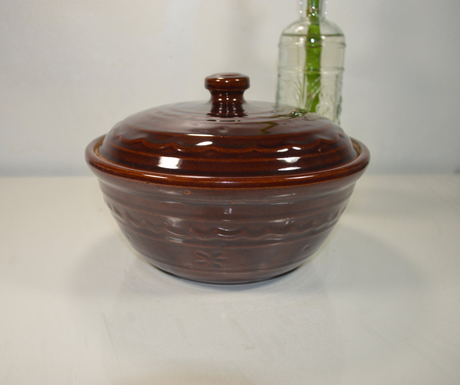 Marcrest Stoneware Oven Proof Covered Bowl USA