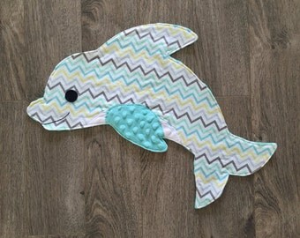 Download Items similar to Minky Snuggle Blanket Toy, animal ...