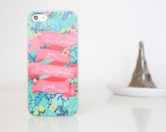 Beatles iPhone 5s/SE phone case love you yeah yeah yeah