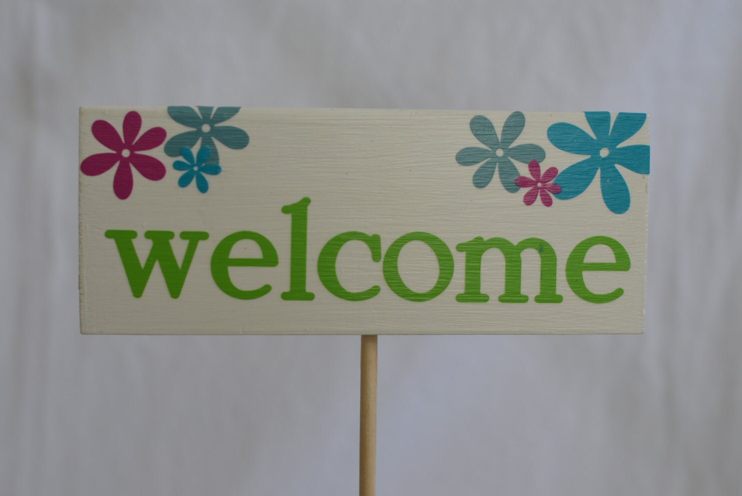 Flower Pot Sign Wood front porch signs wood signs