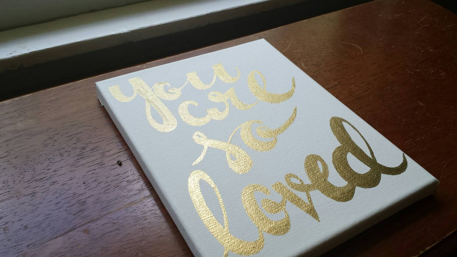 You are so loved Canvas Quote Art Inspirational Quote Painting