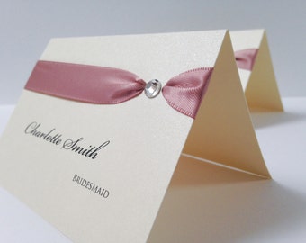 Tresana Place Cards, Wedding Name Cards, Wedding Place Cards, Luxury Place Cards, Name Cards, Place Setting, Place Names, Party Place Cards