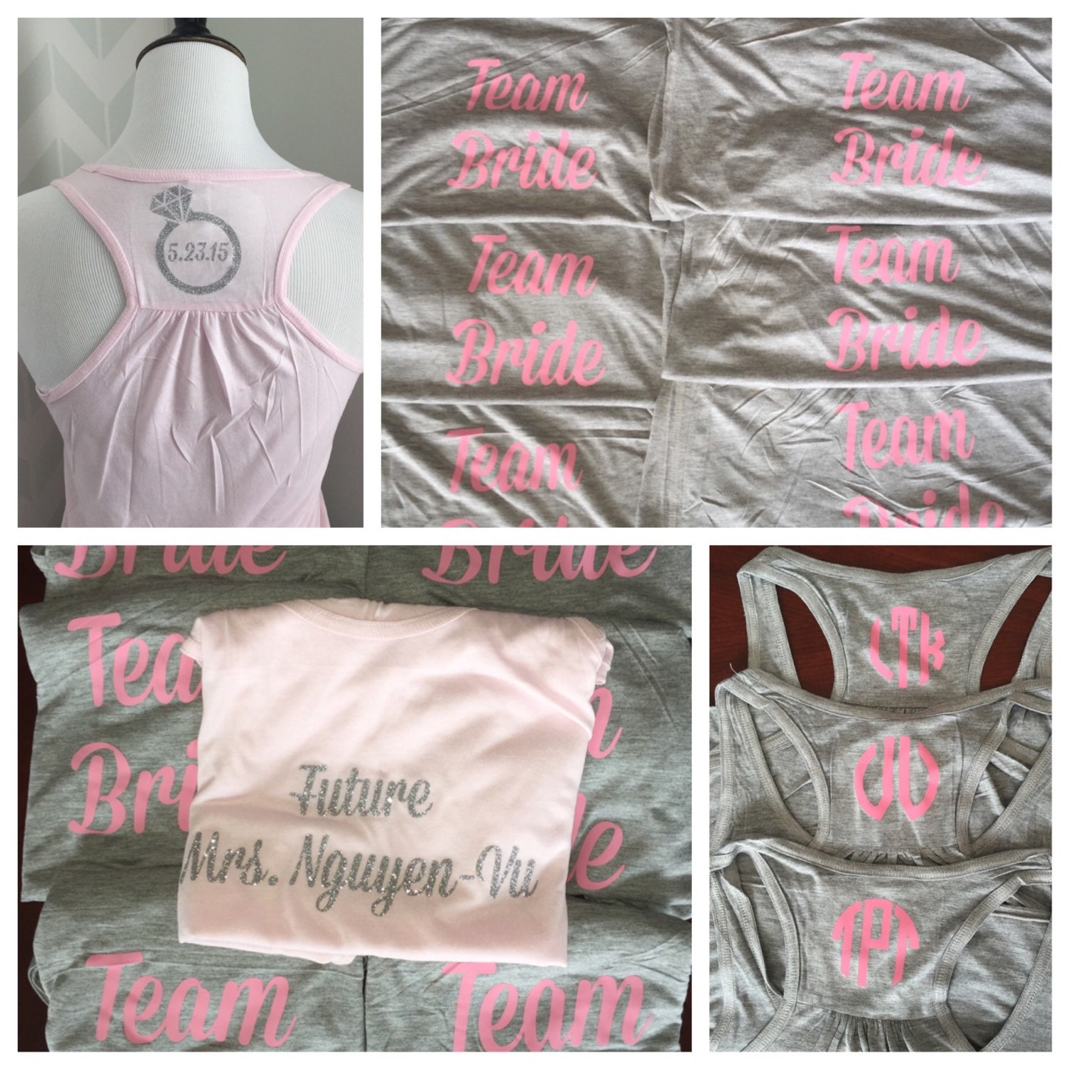 bridal party tanks