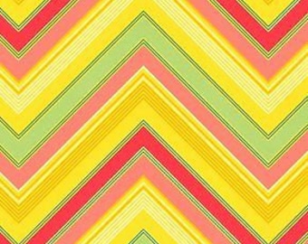 1 YARD Heather Bailey - Pop Garden - Zag Stripe