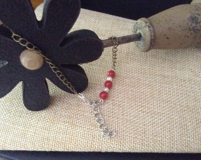 Swarovski Red Anklet