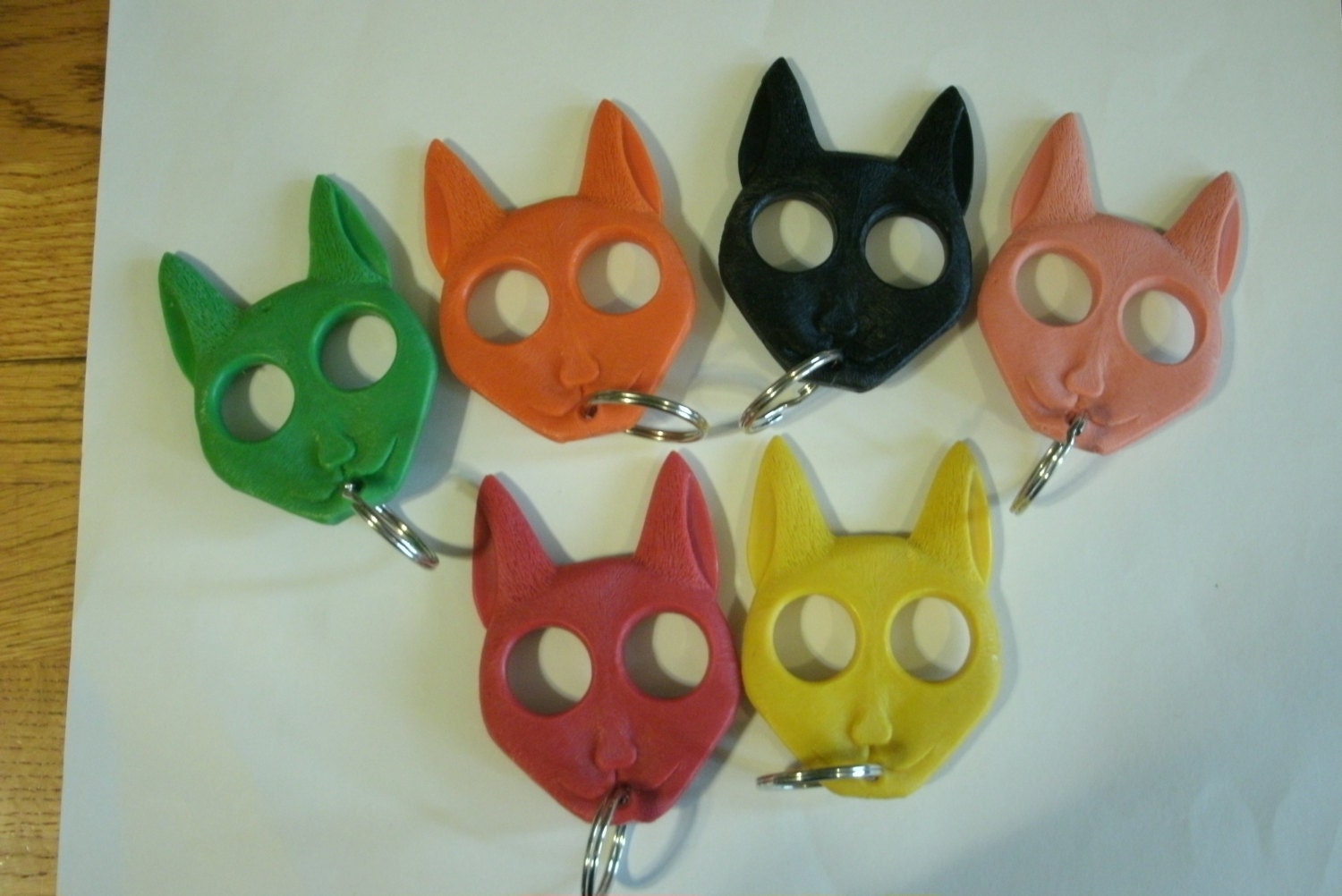 Cat Protection Device Keychain Ladies protect by GDScreations