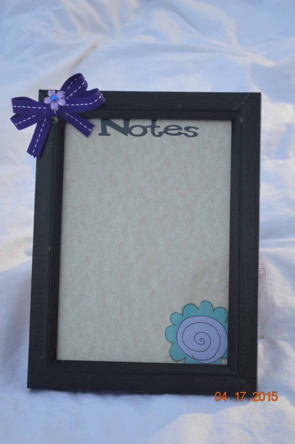 Notes Picture Frame Desk Dry Erase Reminder Board End of