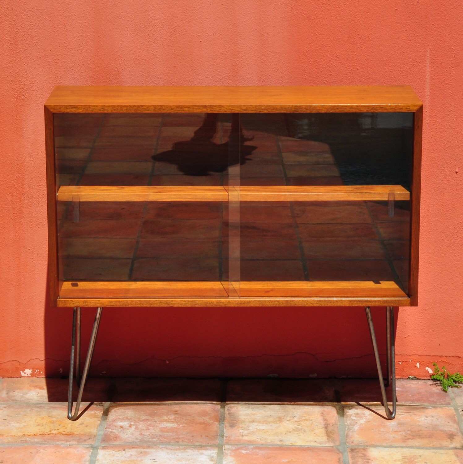 Mid Century Modern Media Hairpin Legs Console Credenza Haute Juice