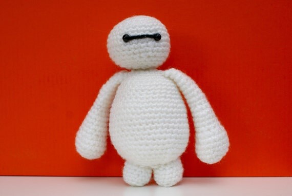 PDF Pattern for Crochet Baymax Amigurumi