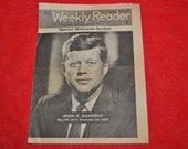WEEKLY READER Special Memorial Section John F. Kennedy December 1963