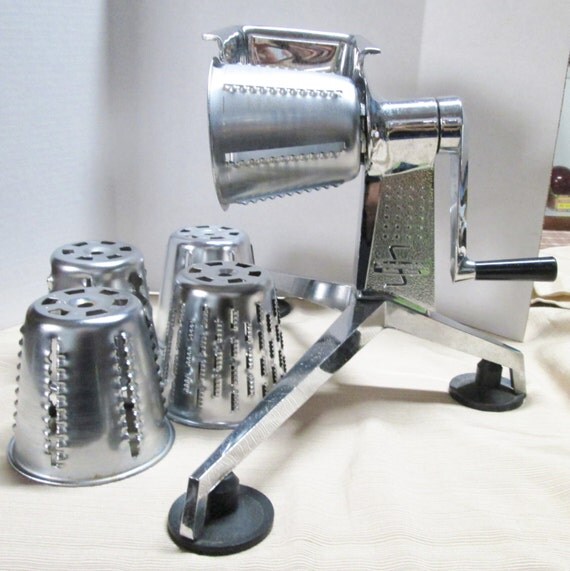 Vintage Saladmaster Food Cutter Processor Slicer Shredder