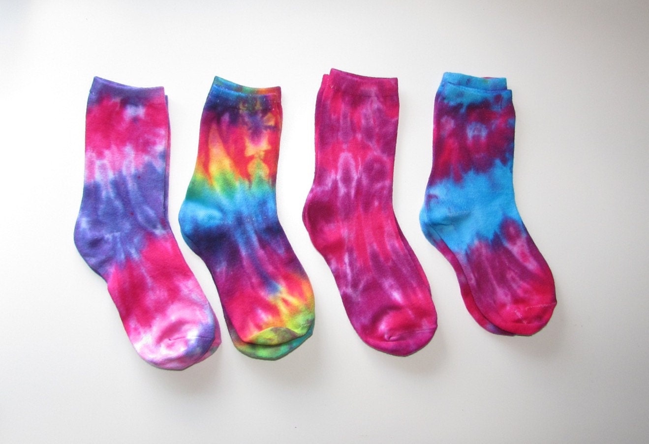 Tie Dye Socks by HarleyMade on Etsy