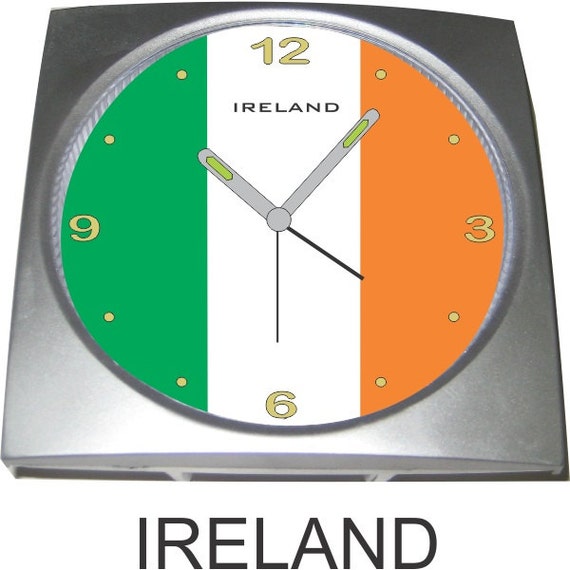 Items similar to Ireland Alarm Clock on Etsy