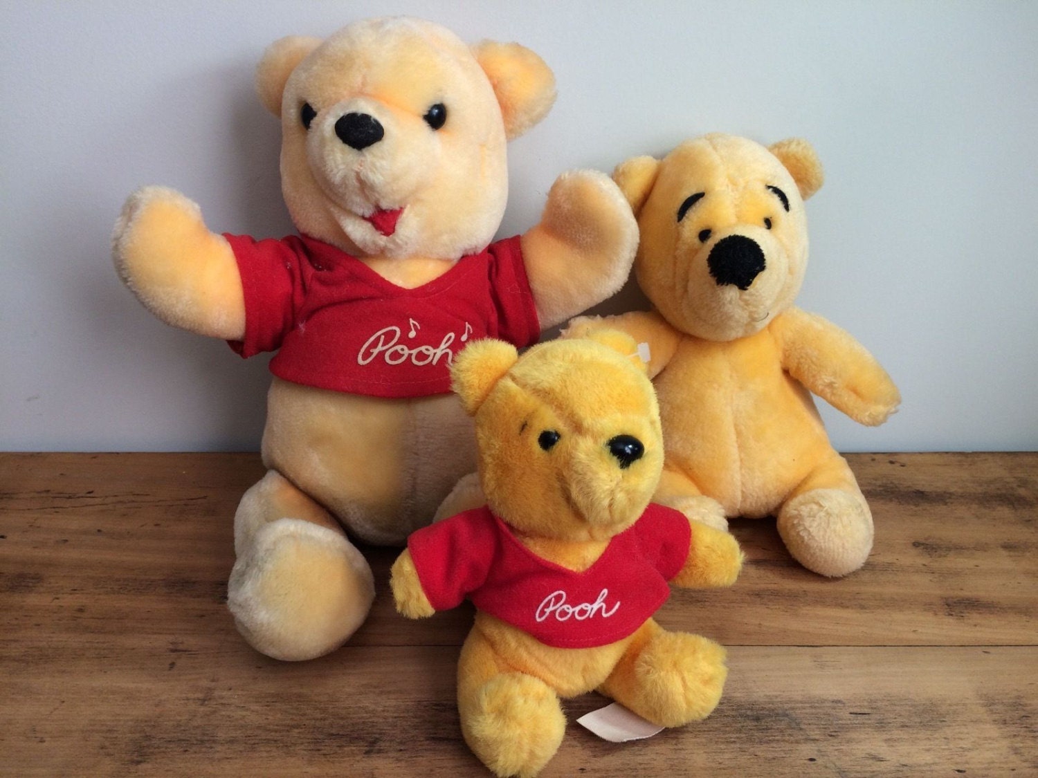 winnie the pooh vintage stuffed animals