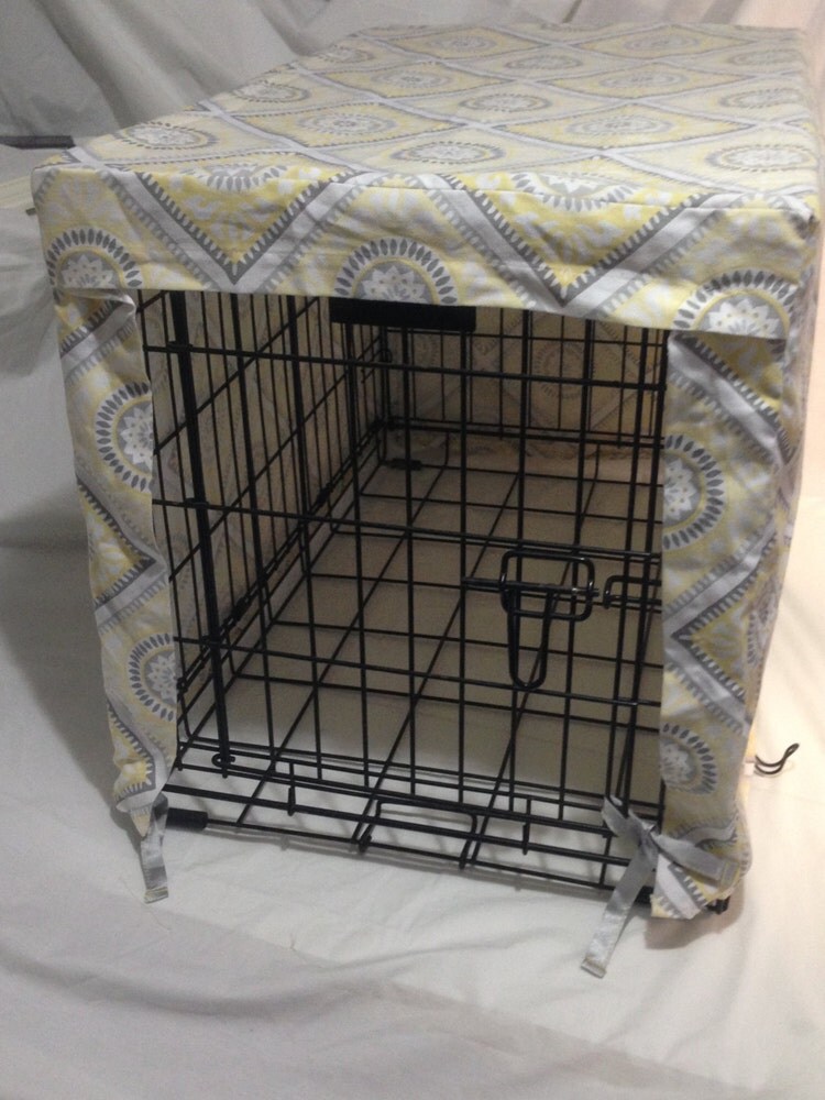 Crate Cover For Pet by NicheForPaws on Etsy