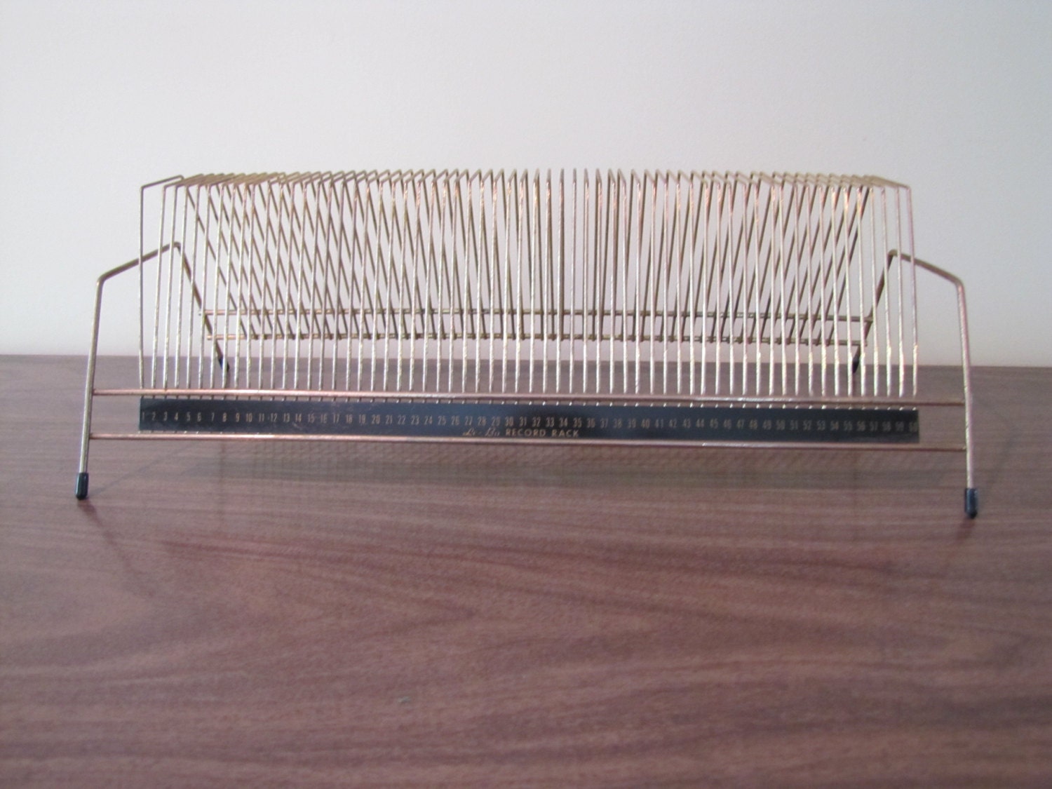 Vintage Le-Bo Vinyl Holder, 45 Holder, Le-Bo Record Rack, Tabletop ...
