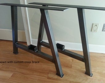 Metal Table Legs - Steel Table legs - Iron Table Legs - A-Frame 2"